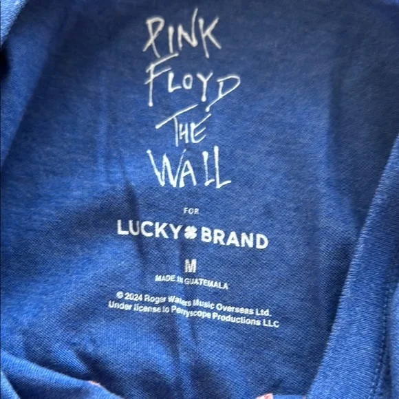 Lucky Brand tee - Pink Floyd EUC - Picture 2 of 2